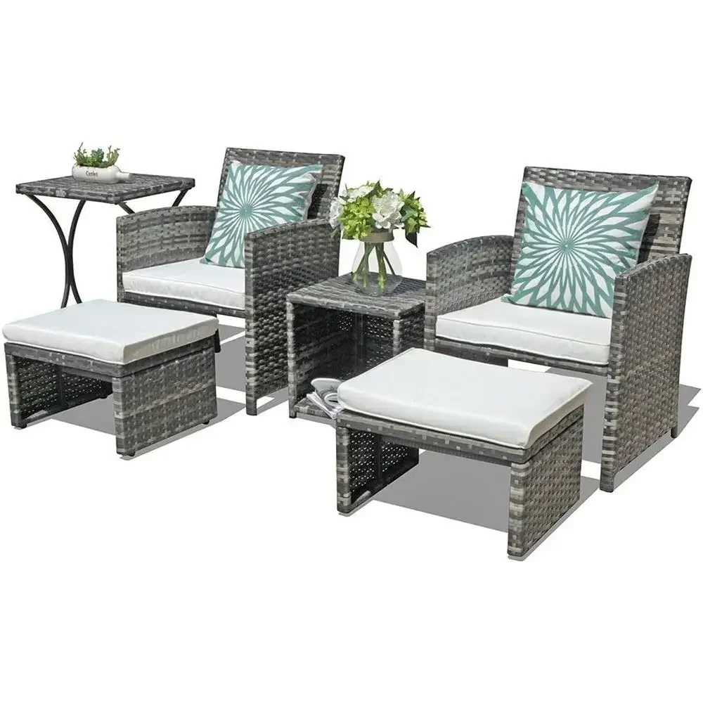 Outdoor Furniture Grey - Ensemble de meubles de patio en