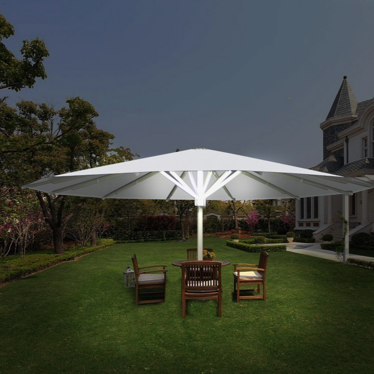 Outdoor Furniture Supplier - Parasol LED 7M pour mobilier d'extérieur