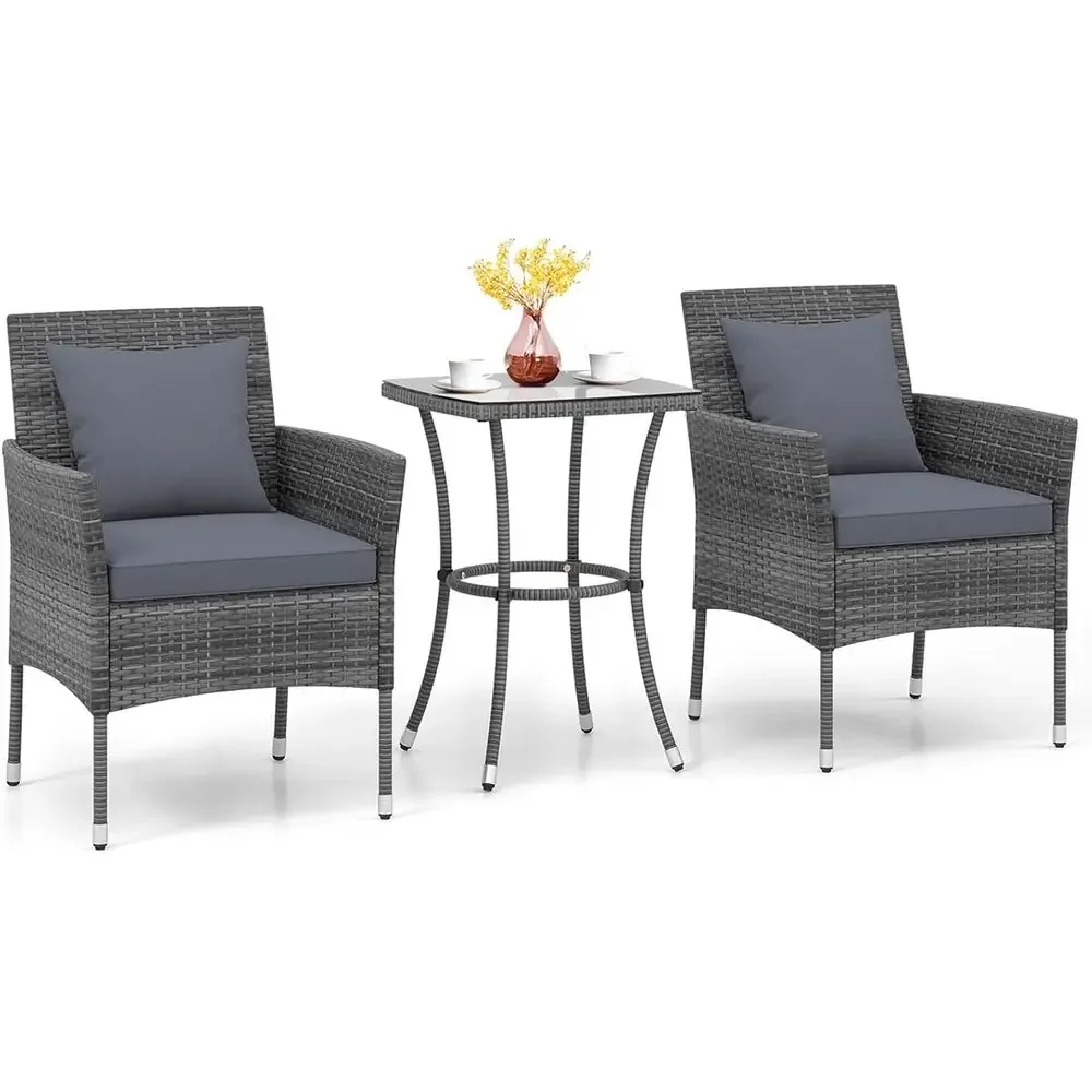 Outdoor Furniture Grey - Ensemble de meubles de patio gris