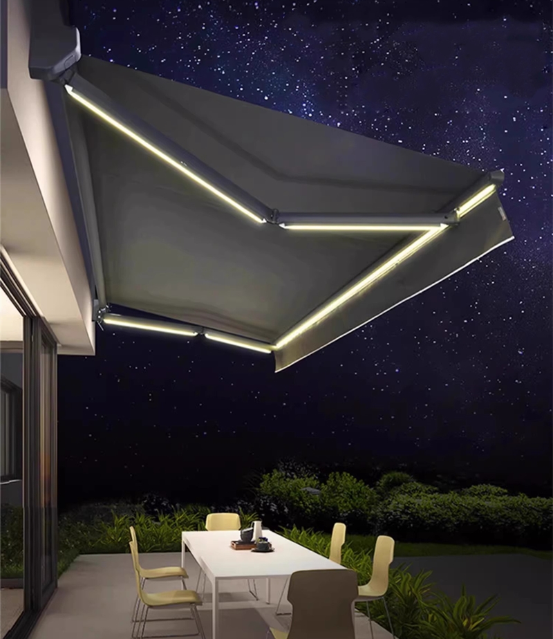 Outdoor Furniture Supplier - Auvent rétractable électrique de Style classique,