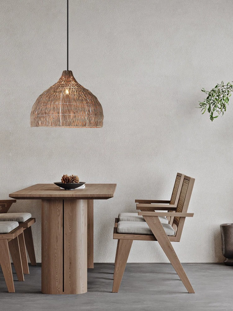 Plafonnier Suspendu en Rotin a - Outdoor Furniture Sale avis et prix