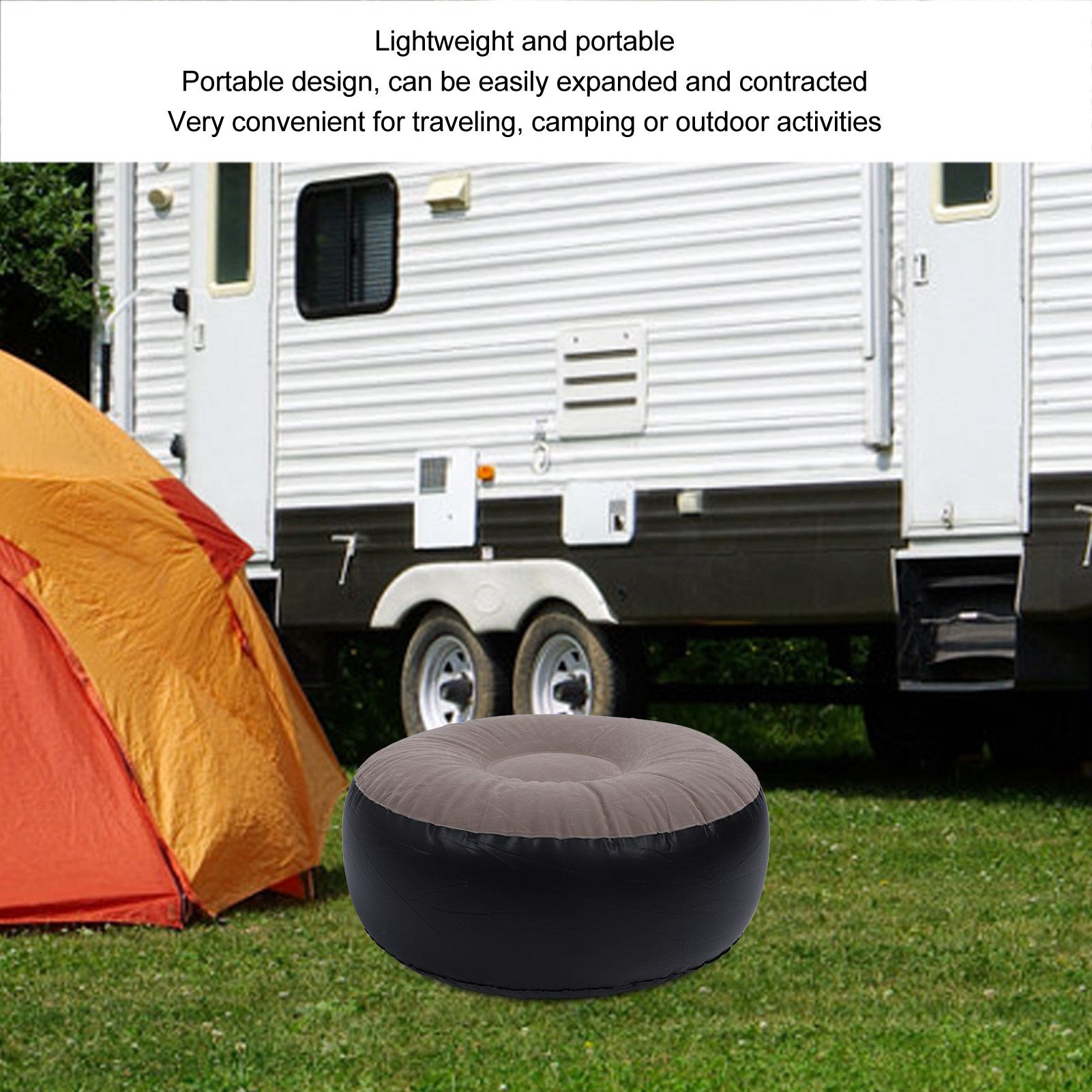 Tabouret gonflable floqué mult - Outdoor Furniture Designer avis et prix