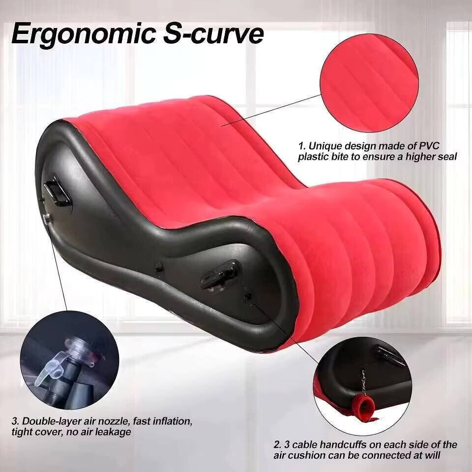 Canapé-lit gonflable rouge en  - Outdoor Furniture Epping avis et prix