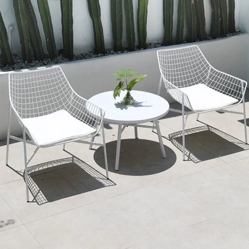 Ensemble table et chaises en f - Outdoor Furniture For Cafe avis et prix