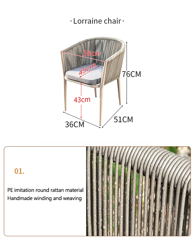 # Chaise de jardin en rotin PE - Outdoor Furniture Supplier avis et prix