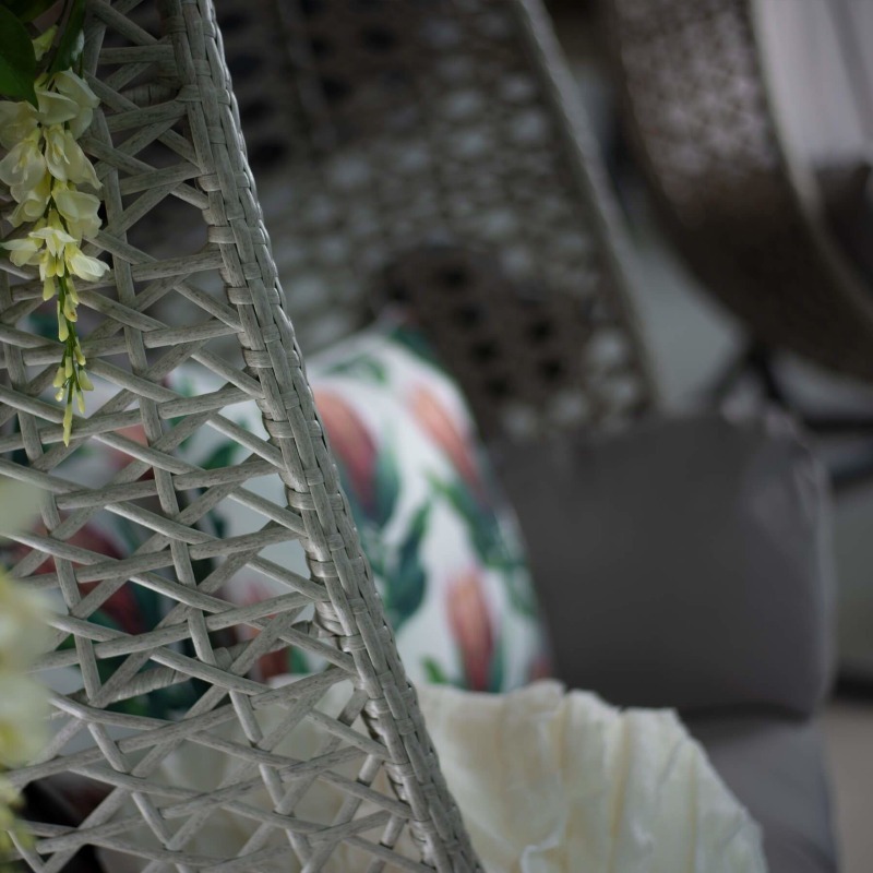 Fauteuil suspendu en rotin d'e - Outdoor Furniture Prices avis et prix