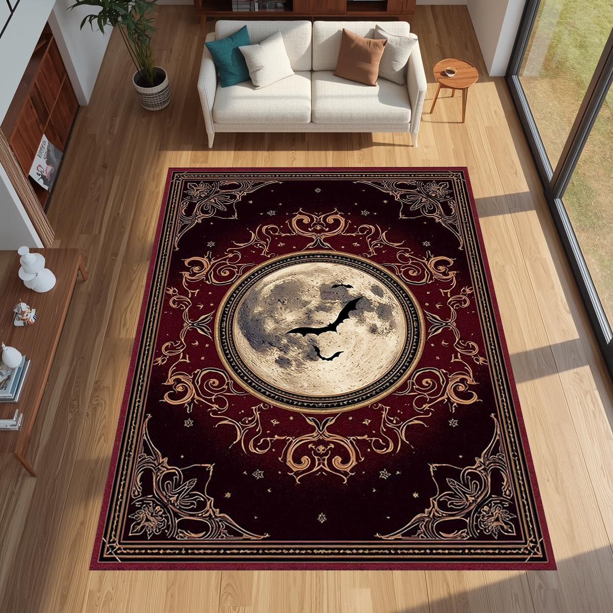 Grand tapis imprimé gothique G - Outdoor Furniture For Cafe avis et prix