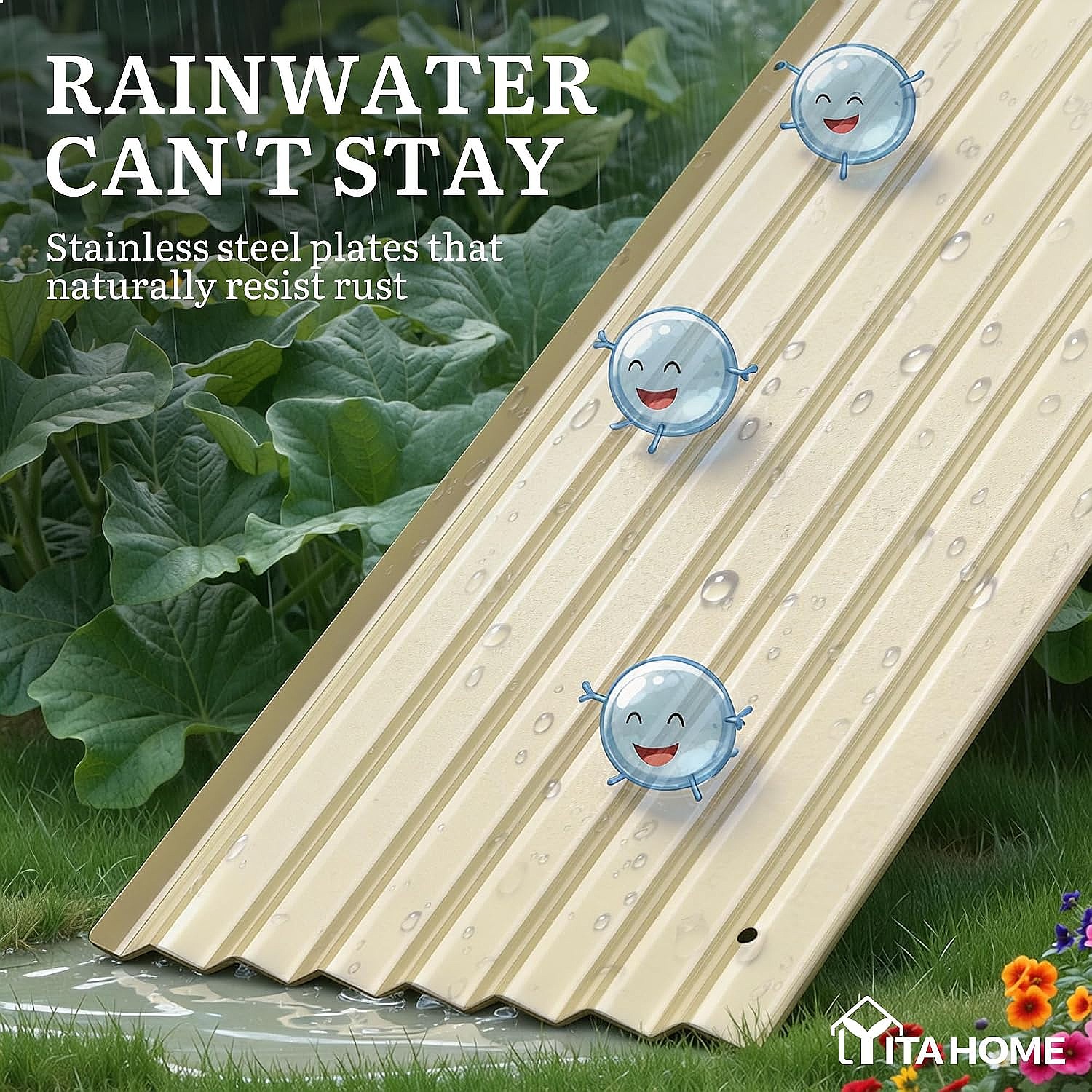 YITAHOME Kit de Jardinière Sur - Planter Raised Metal avis et prix
