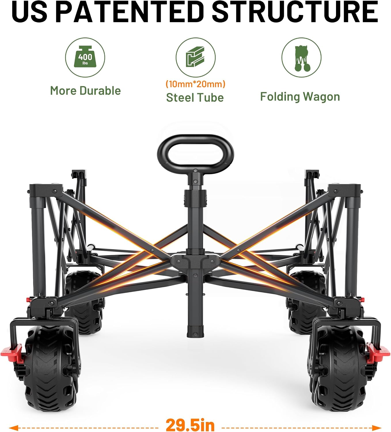 Chariot de transport extra lar - Outdoor Furniture Grey avis et prix