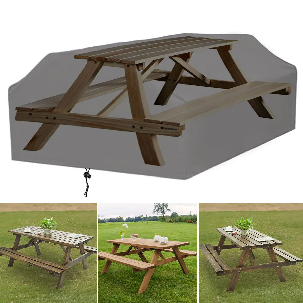 Juste de table de pique-nique  - Outdoor Furniture Grey avis et prix