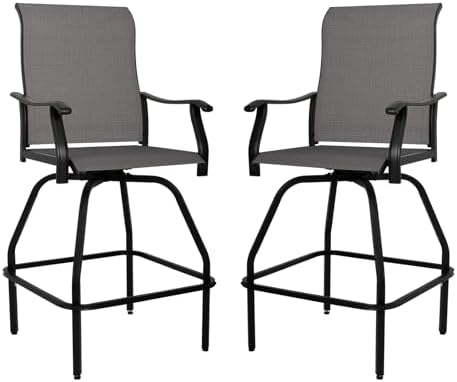 Ensemble de bar de patio 2 piè - Outdoor Furniture Grey avis et prix