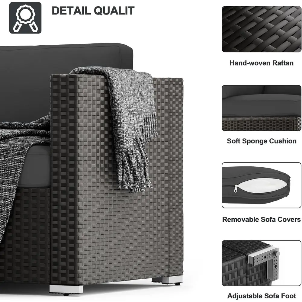 Ensemble de meubles de patio a - Outdoor Furniture Grey avis et prix