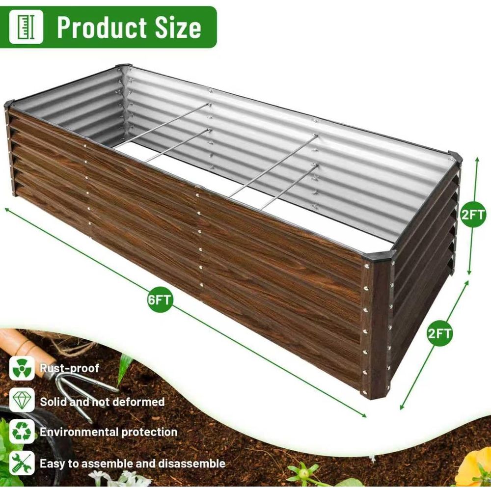 Kit de 2 jardinières surélevée - Planter Raised Metal avis et prix