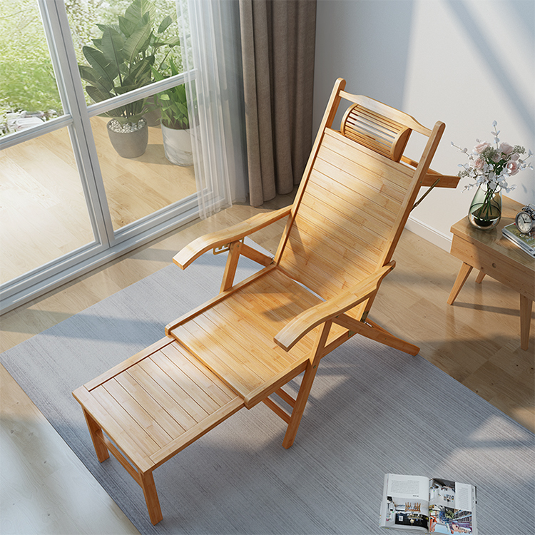 Chaise longue pliante en bambo - Outdoor Furniture Designer avis et prix
