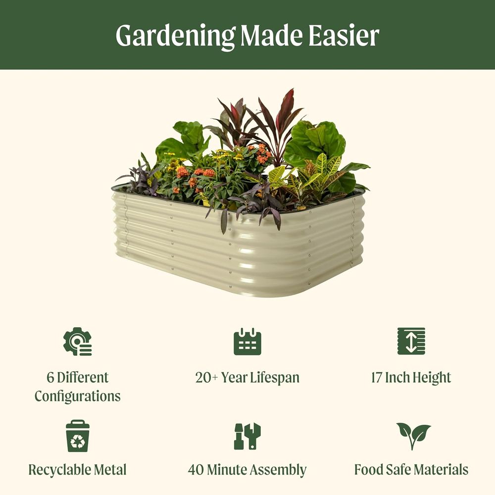 Kits de jardinières surélevées - Planter Raised Metal avis et prix