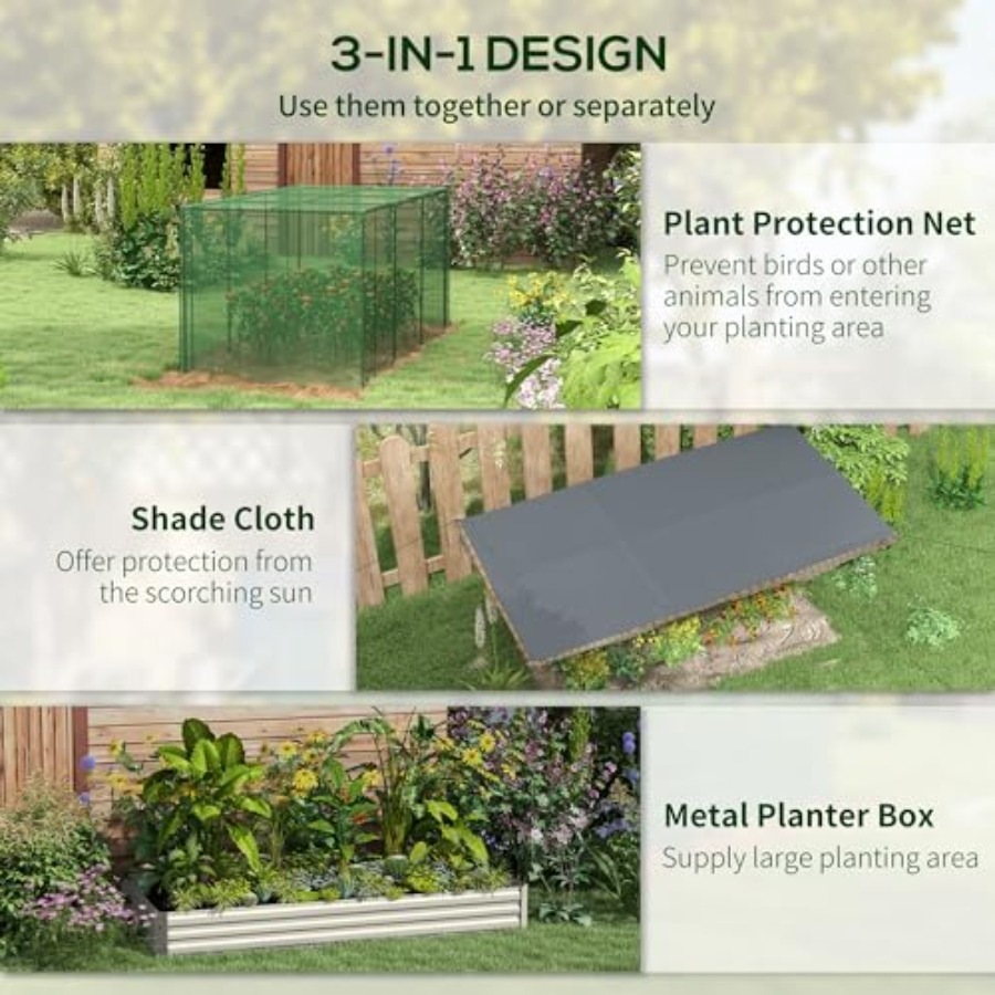 Jardinière surélevée galvanisé - Planter Raised Metal avis et prix