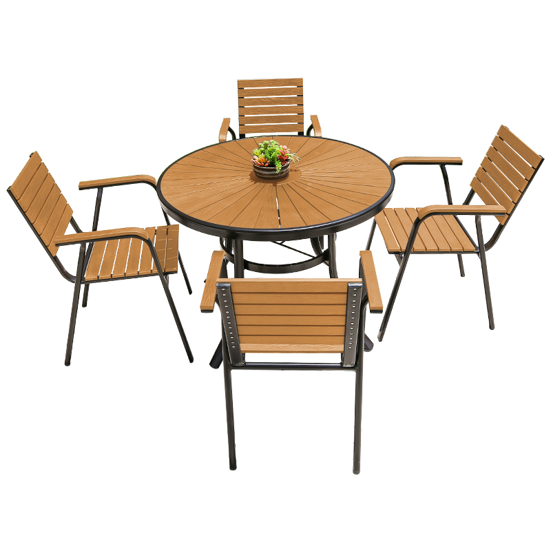 Table de salle à manger ronde  - Outdoor Furniture For Cafe avis et prix