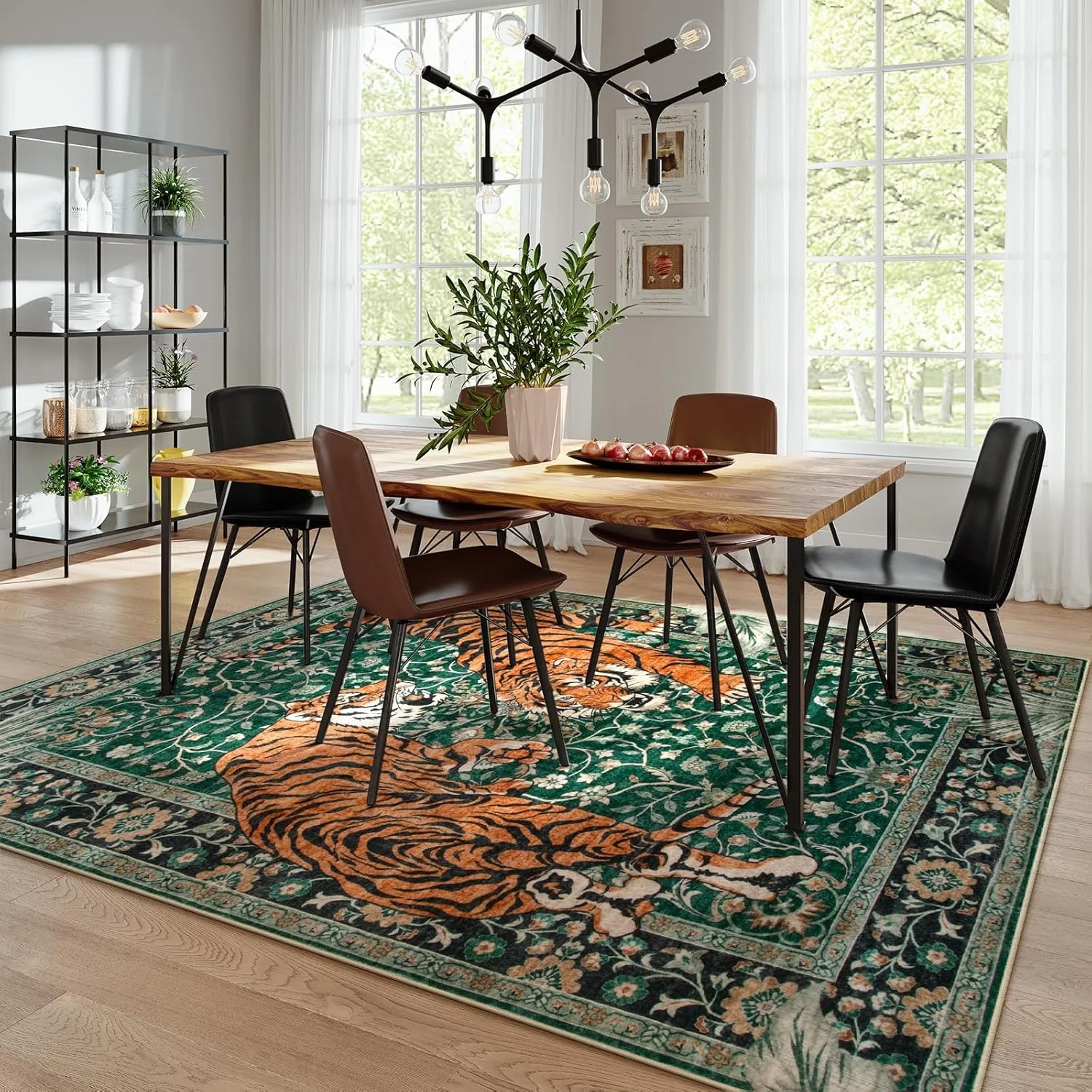 Tapis Tigre de la Jungle pour  - Outdoor Furniture For Cafe avis et prix