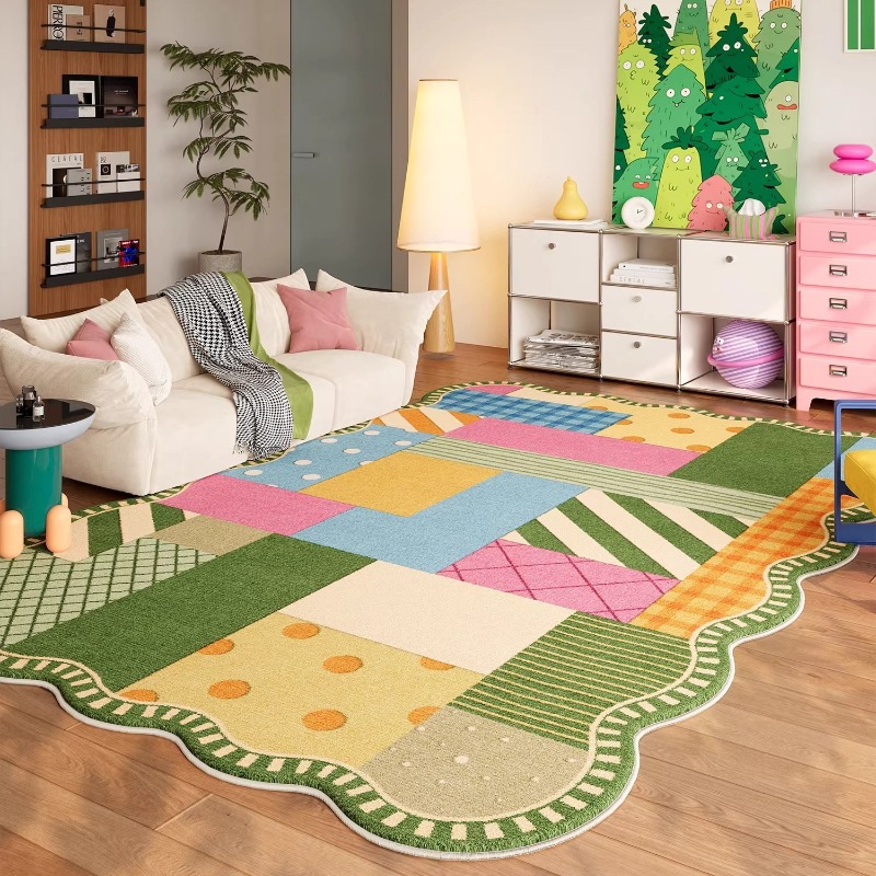 Tapis de salon abstrait motif  - Outdoor Furniture For Cafe avis et prix