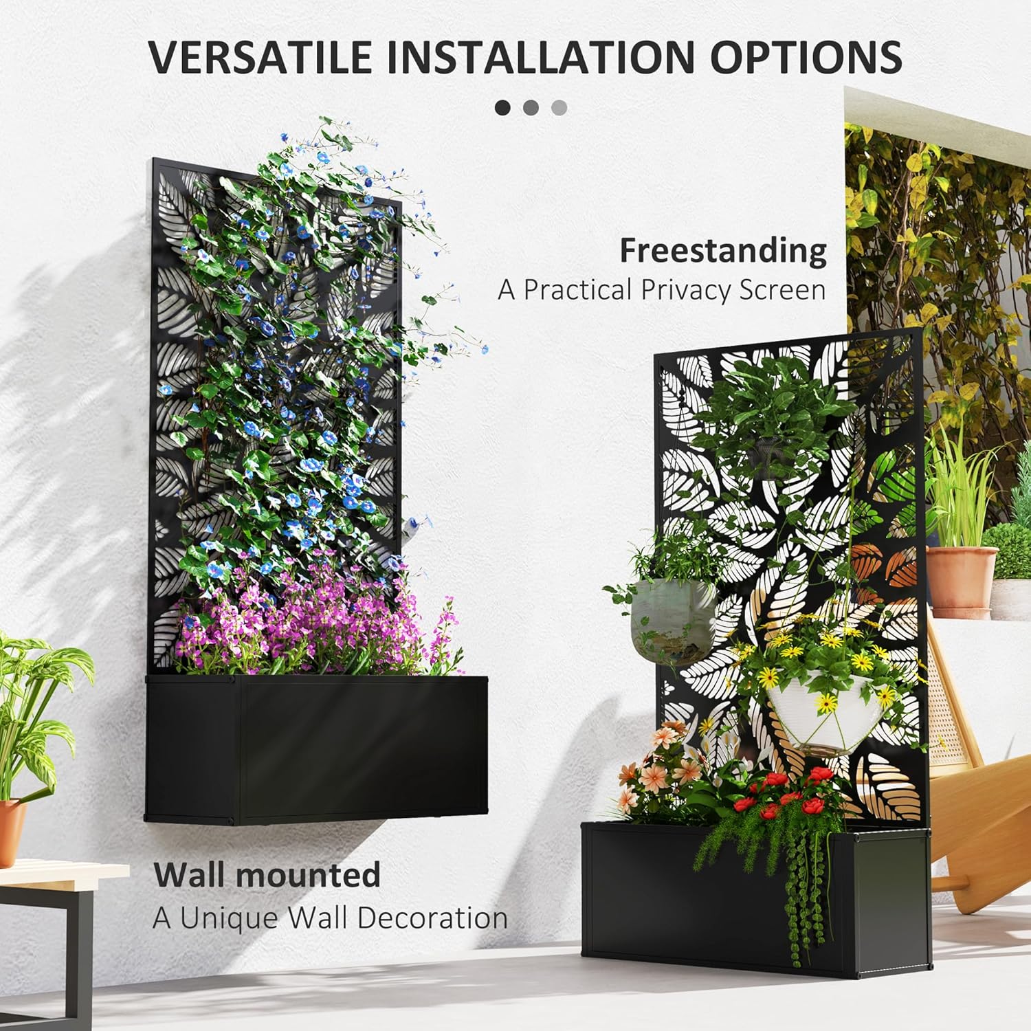 Bac à fleurs surélevé en métal - Planter Raised Metal avis et prix