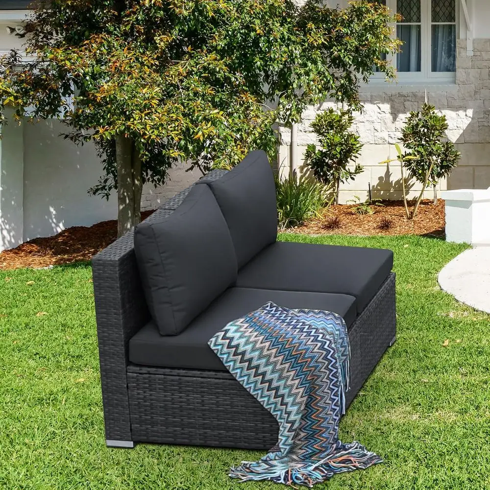 Ensemble de meubles de patio e - Outdoor Furniture Grey avis et prix