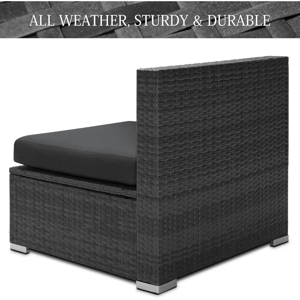 Ensemble de meubles de patio e - Outdoor Furniture Grey avis et prix